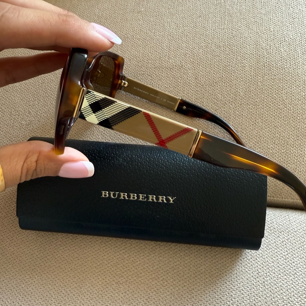 Burberry Tortoise Shell Sunglasses